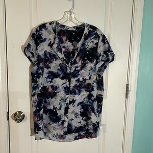 Simply Vera Vera Wang short sleeve blouse